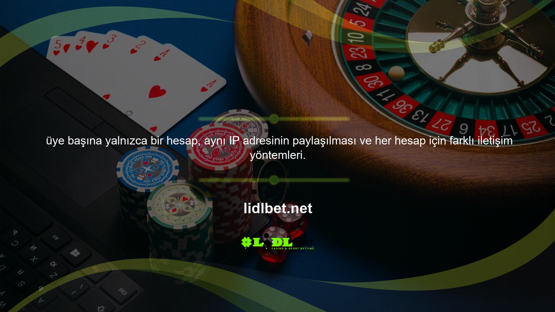 Lidlbet Hesap Bu durumda, canlı bahis ofisi üyenin hesabını tek taraflı olarak kapatma hakkını saklı tutar